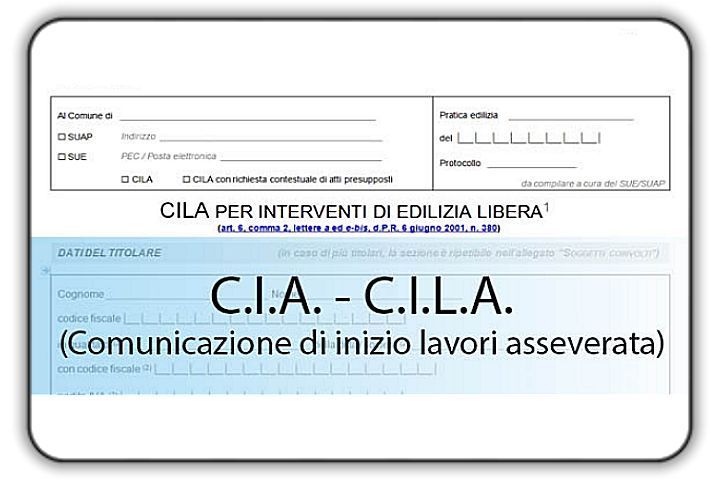 Comunicazione di inizio lavori asseverata Cila manutenzione straordinaria